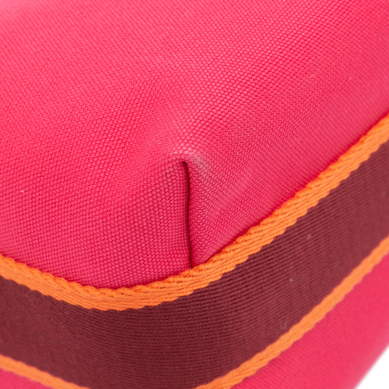 Hermès Small Canvas Bride A Brac Case Roze