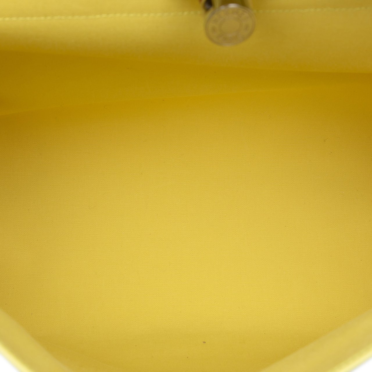 Hermès Toile Herbag Zip 39 Geel