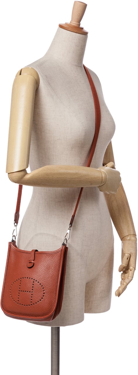 Hermès Clemence Evelyne 16 TPM Bruin