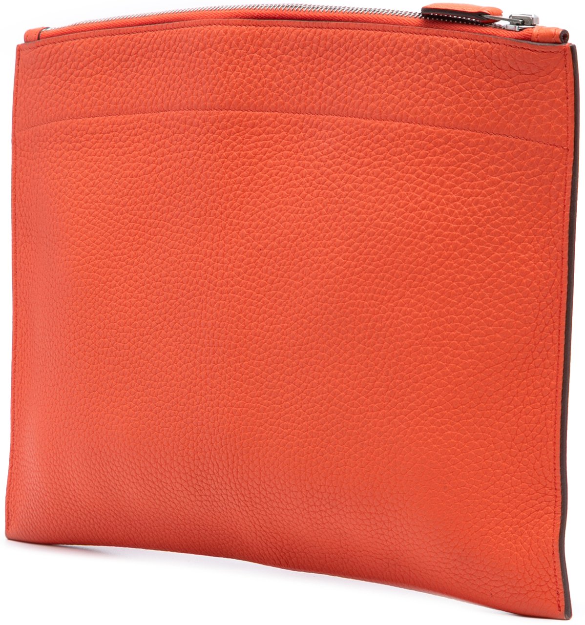 Hermès Medium Togo Bazar Pouch Oranje