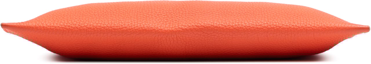 Hermès Medium Togo Bazar Pouch Oranje