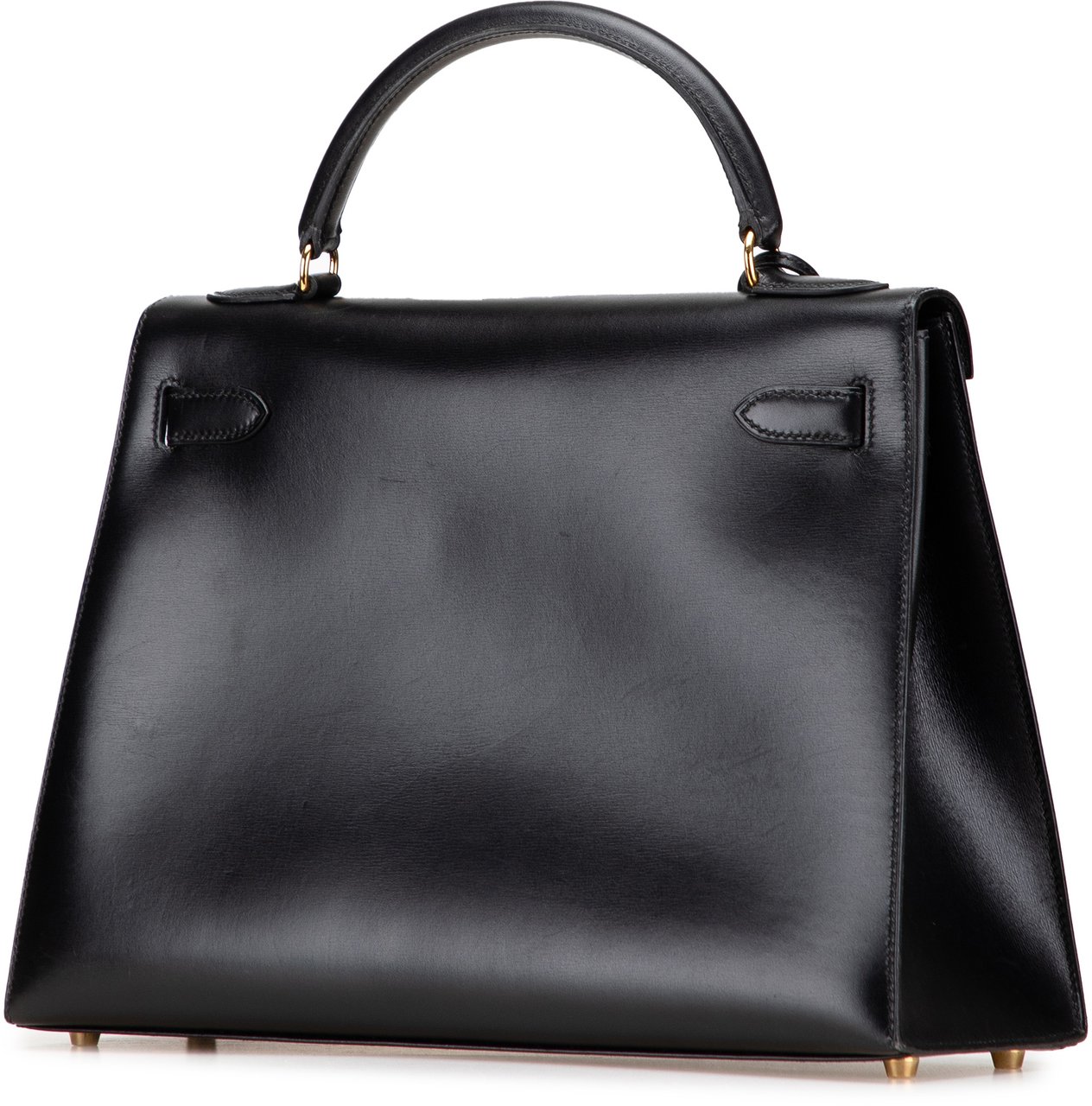 Hermès Box Calf Kelly Sellier 32 Zwart