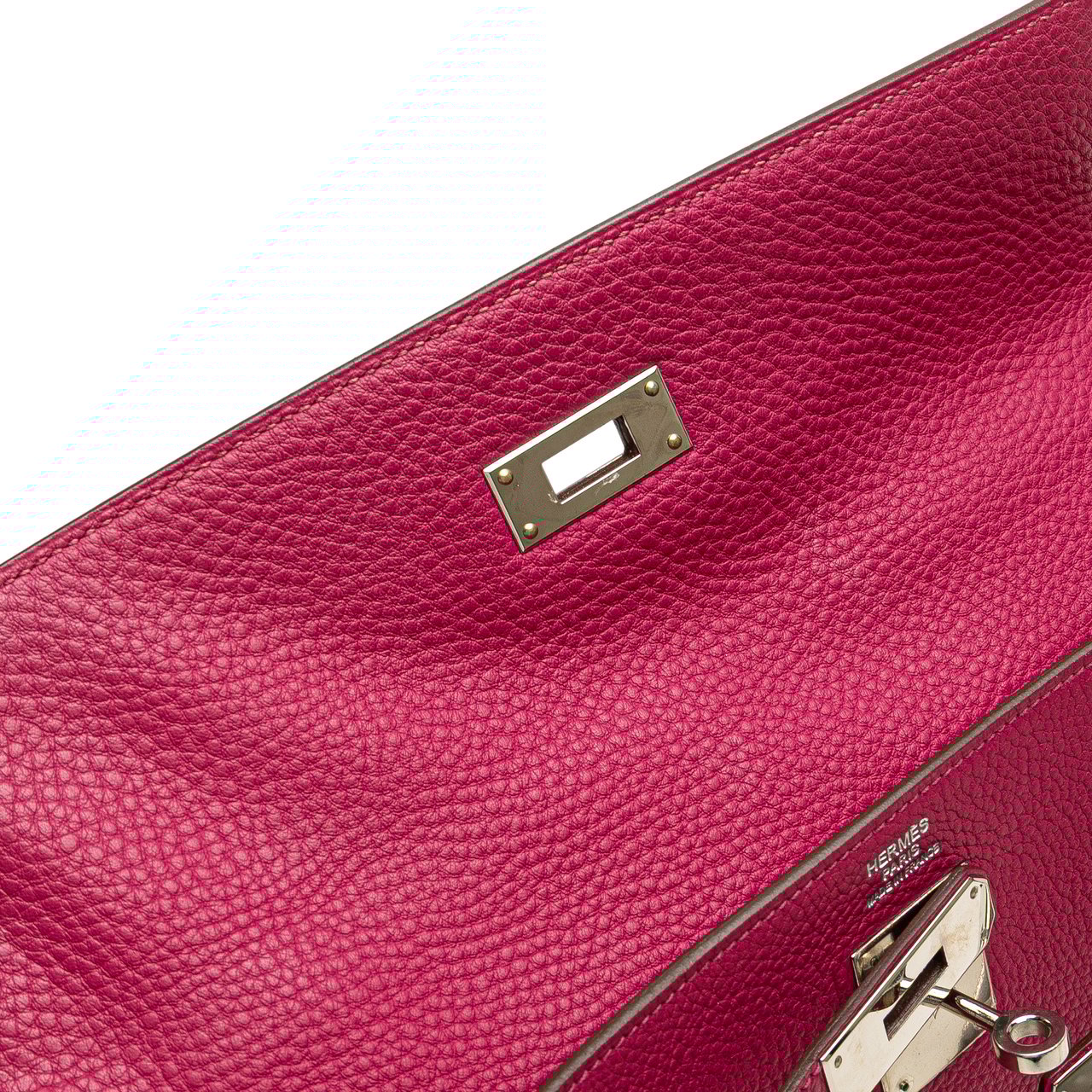 Hermès Togo Kelly II Retourne 32 Roze