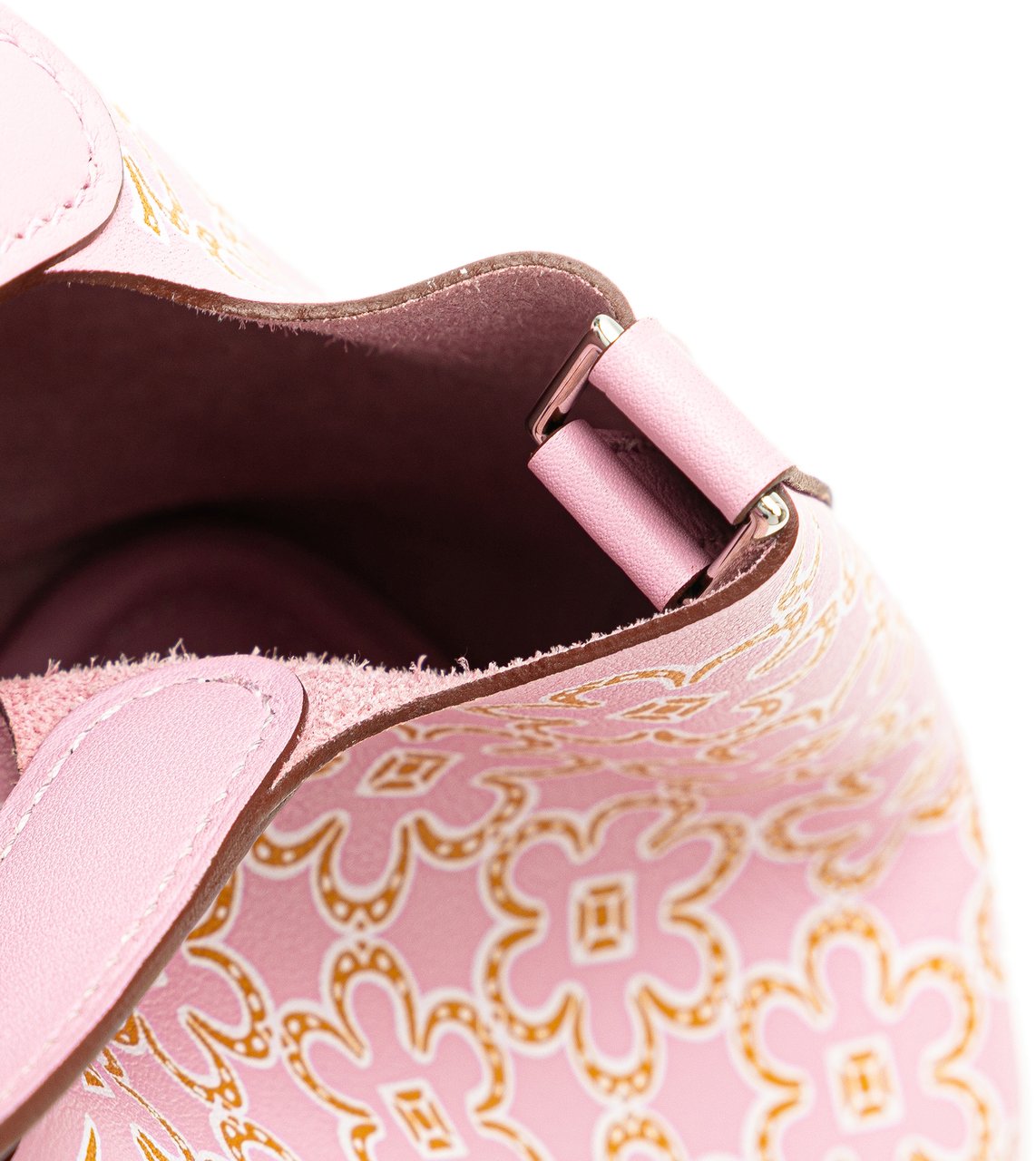 Hermès Micro Swift Lucky Daisy Picotin Lock 14 Roze
