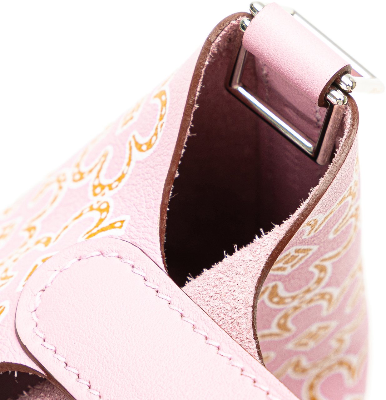 Hermès Micro Swift Lucky Daisy Picotin Lock 14 Roze
