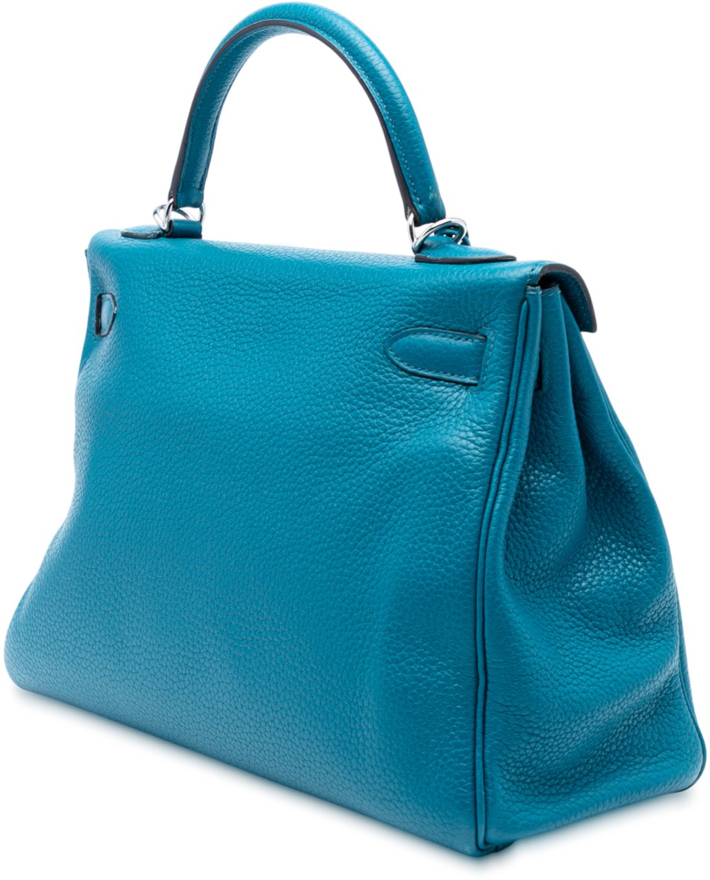 Hermès Togo Amazon Kelly II Retourne 32 Blauw