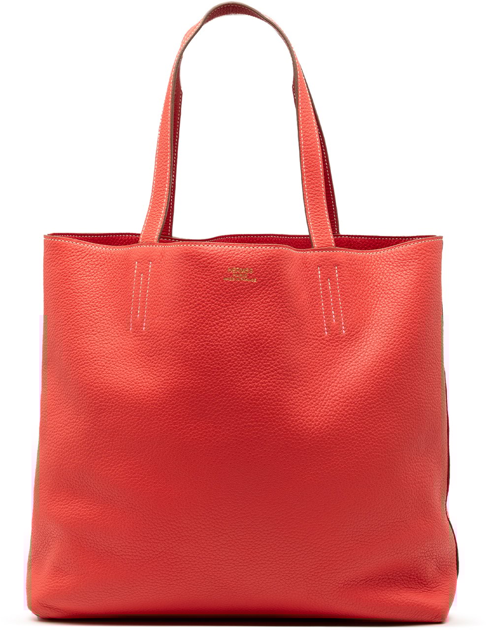 Hermès Clemence Double Sens 36 Rood