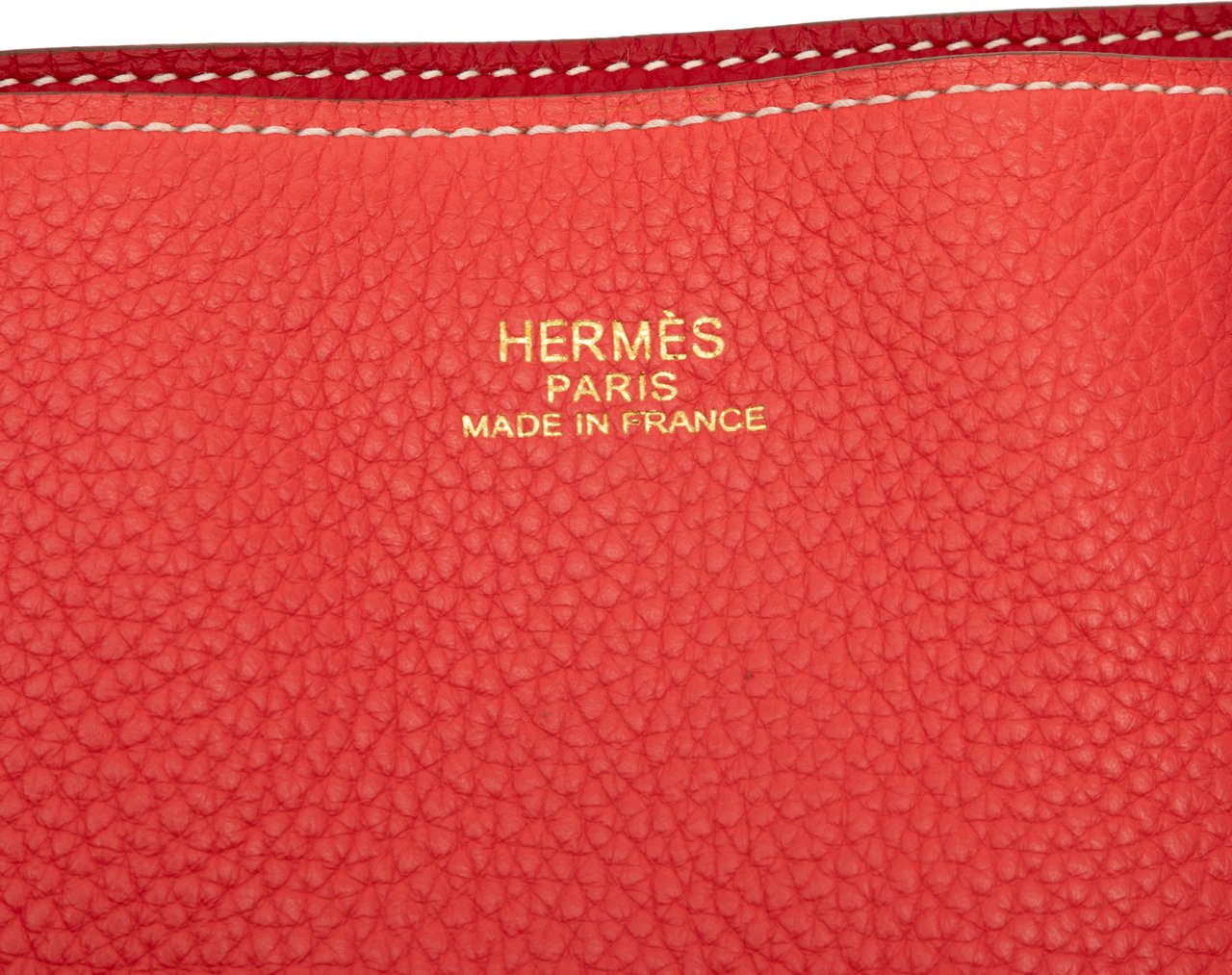 Hermès Clemence Double Sens 36 Rood