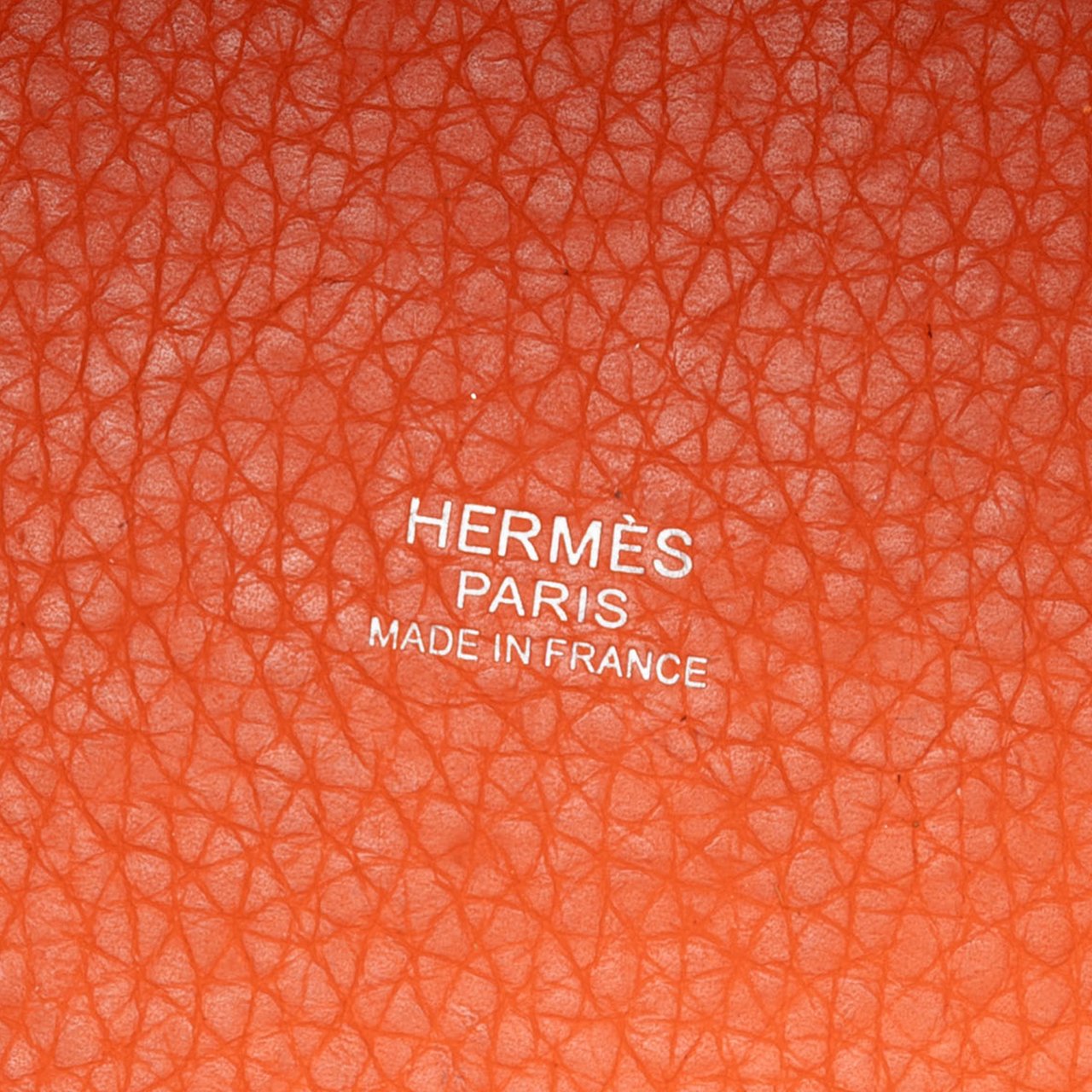 Hermès Clemence Picotin Lock 18 Oranje