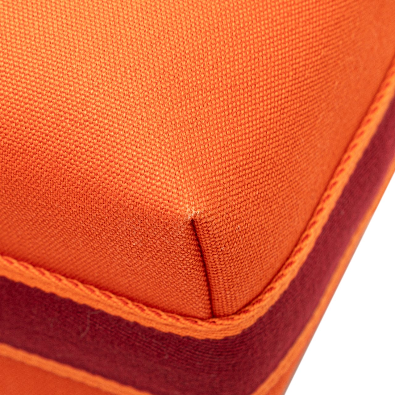 Hermès Small Toile Bride A Brac Case Oranje