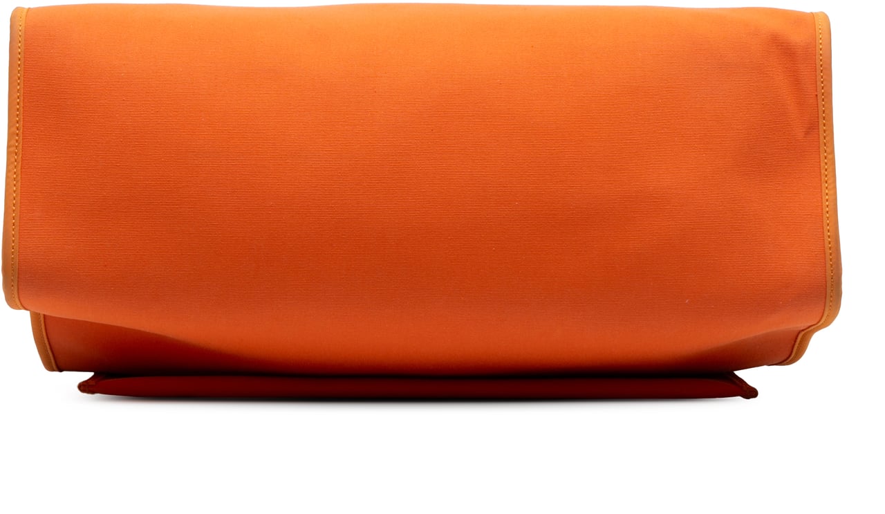 Hermès Toile Herbag Zip 39 Oranje
