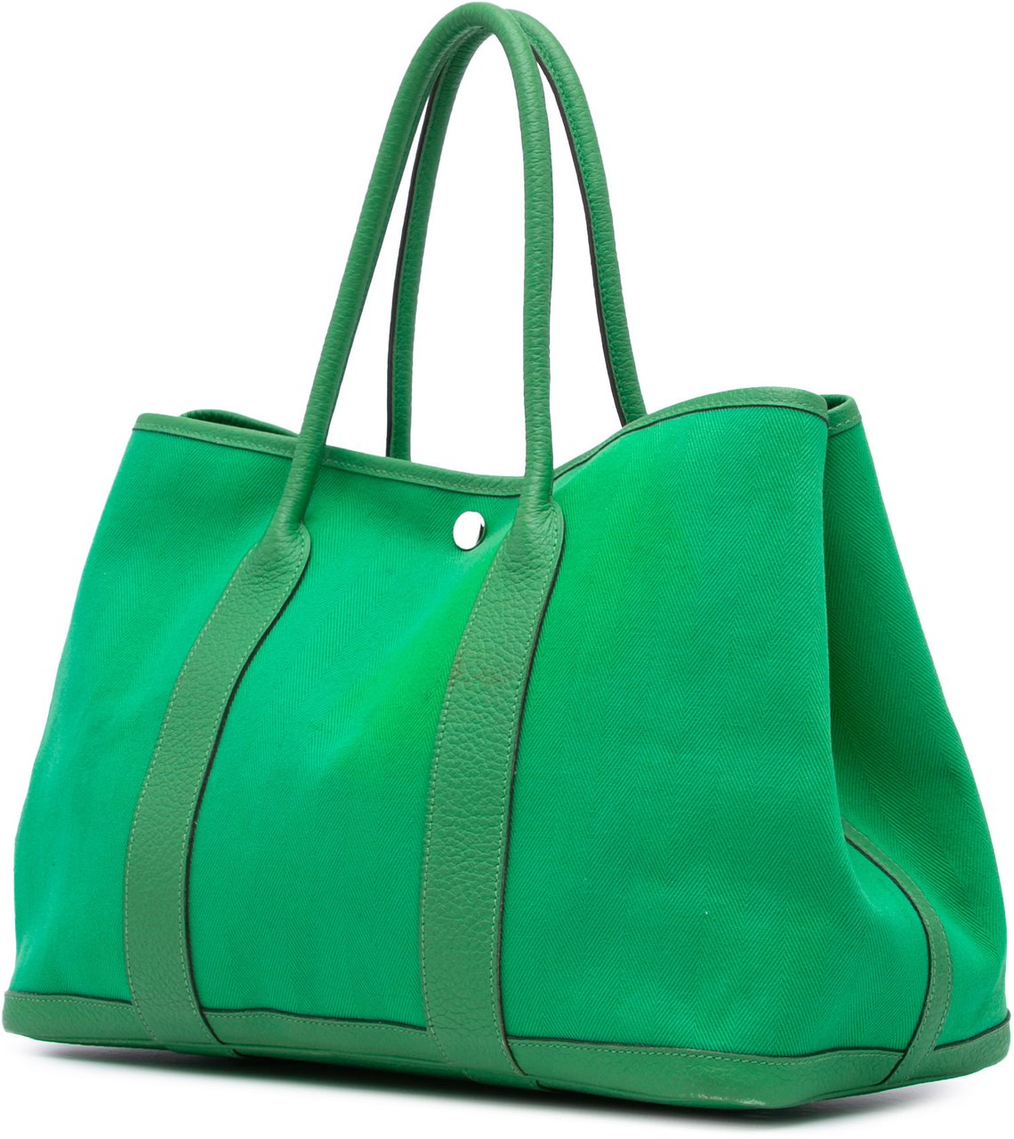 Hermès Toile and Negonda Garden Party 36 Groen