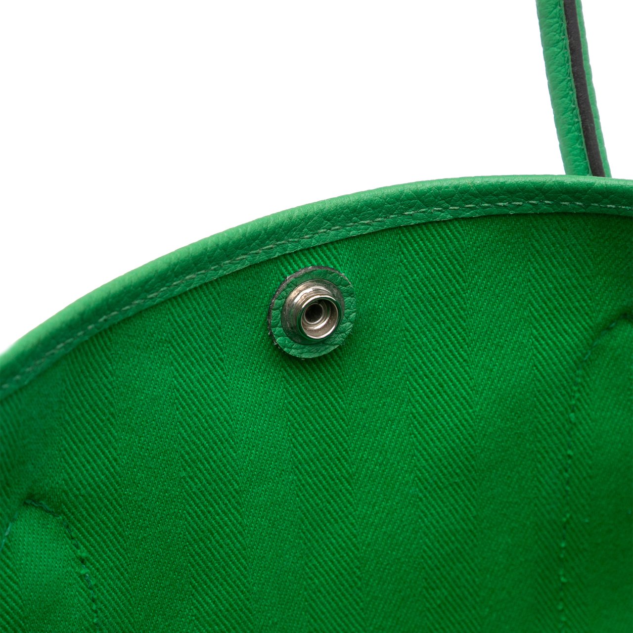 Hermès Toile and Negonda Garden Party 36 Groen