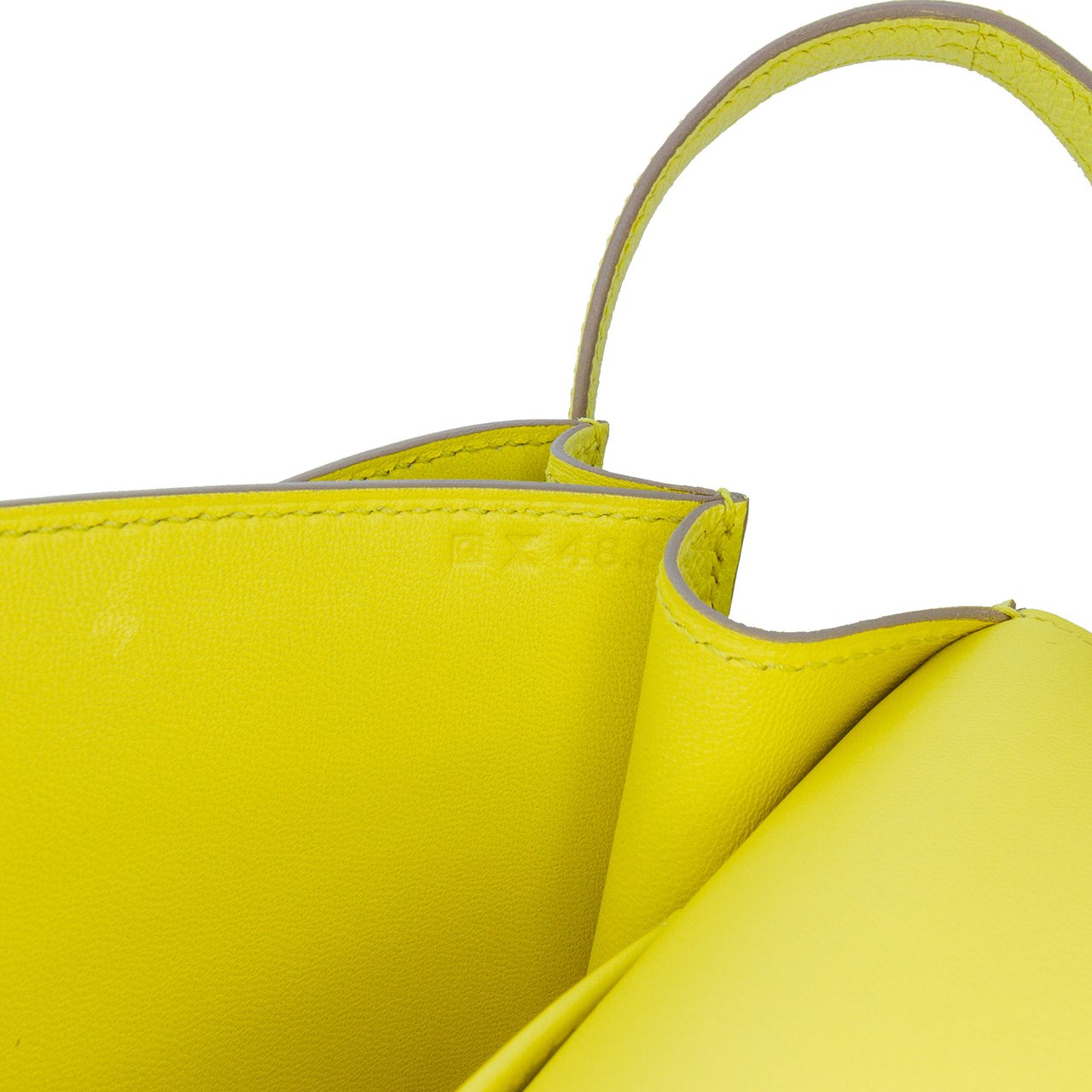 Hermès Epsom Constance Elan 25 Geel