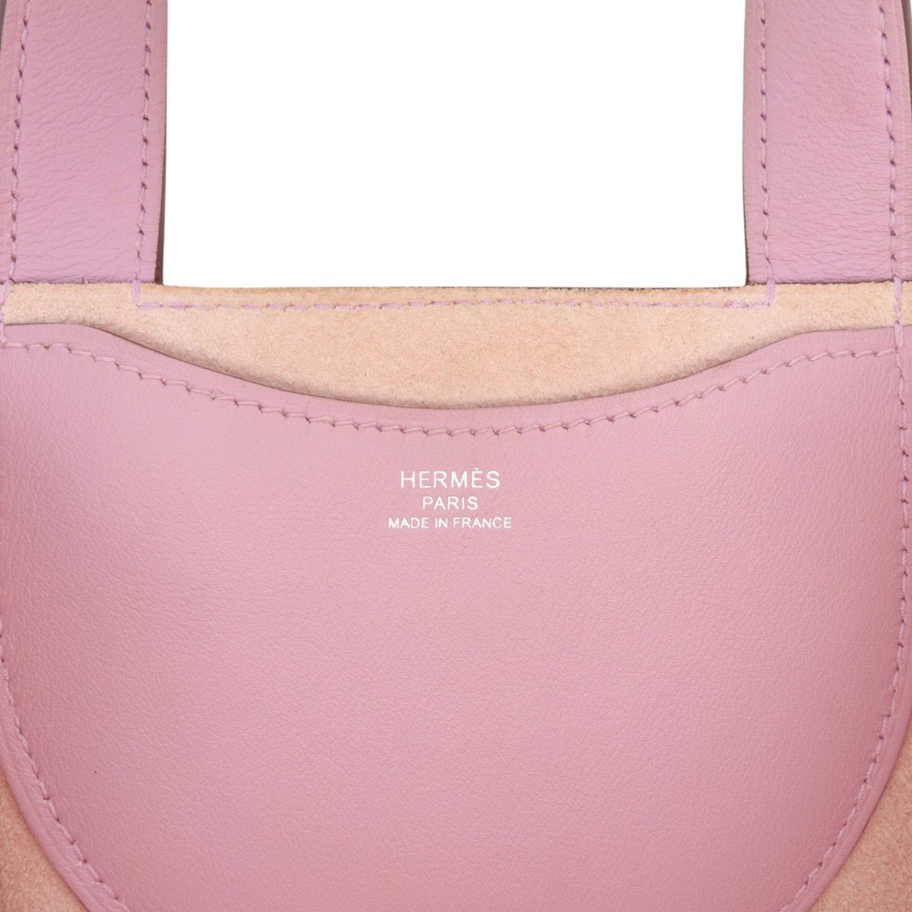 Hermès Clemence and Swift In The Loop 18 Roze