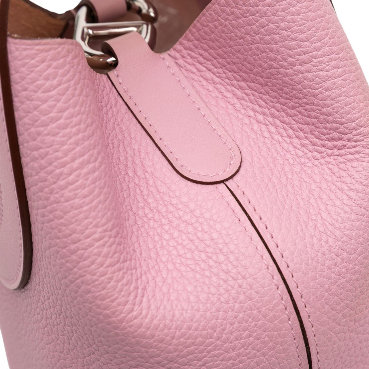 Hermès Clemence and Swift In The Loop 18 Roze