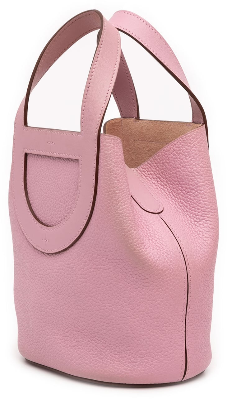 Hermès Clemence and Swift In The Loop 18 Roze