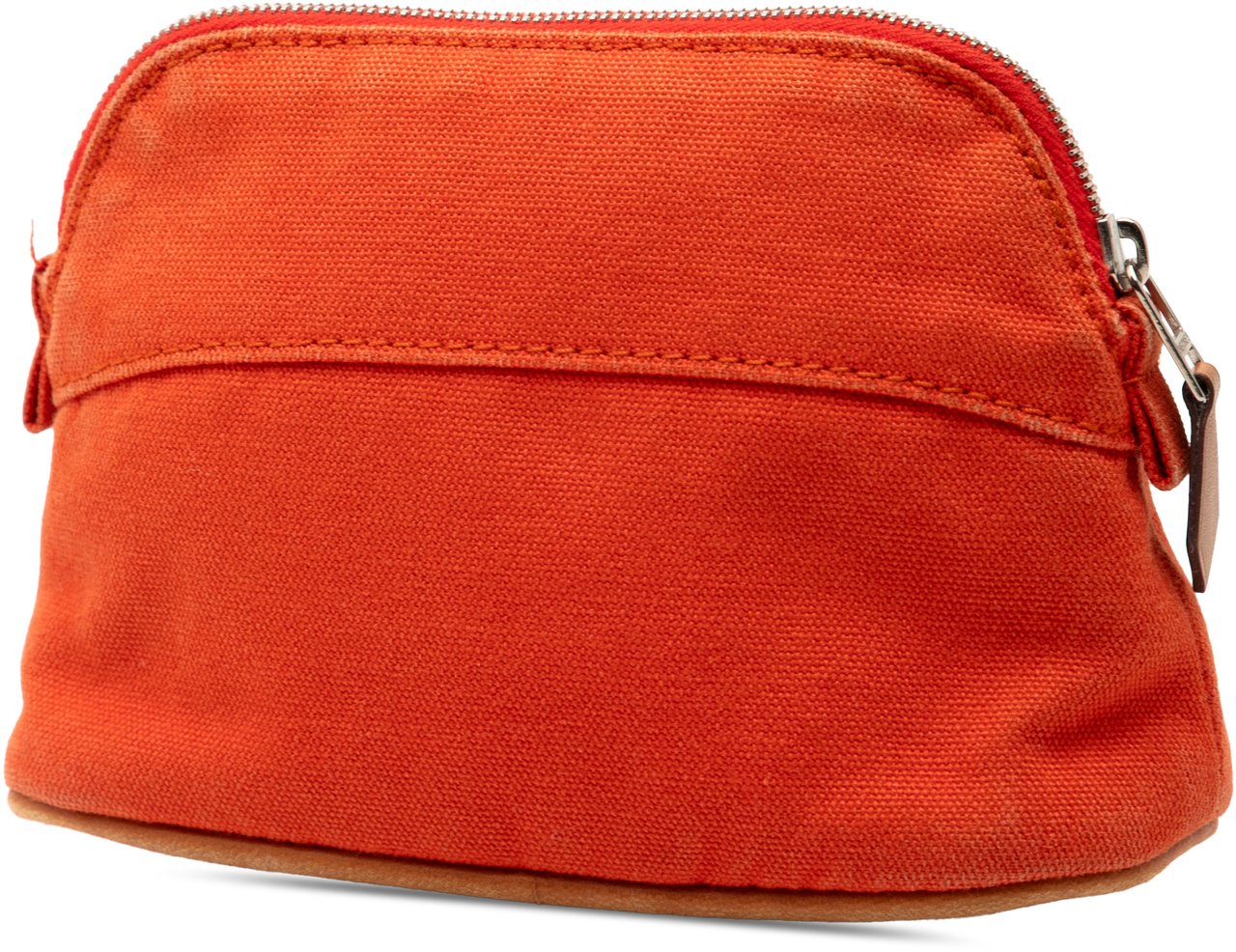 Hermès Mini Toile Bolide Case Oranje