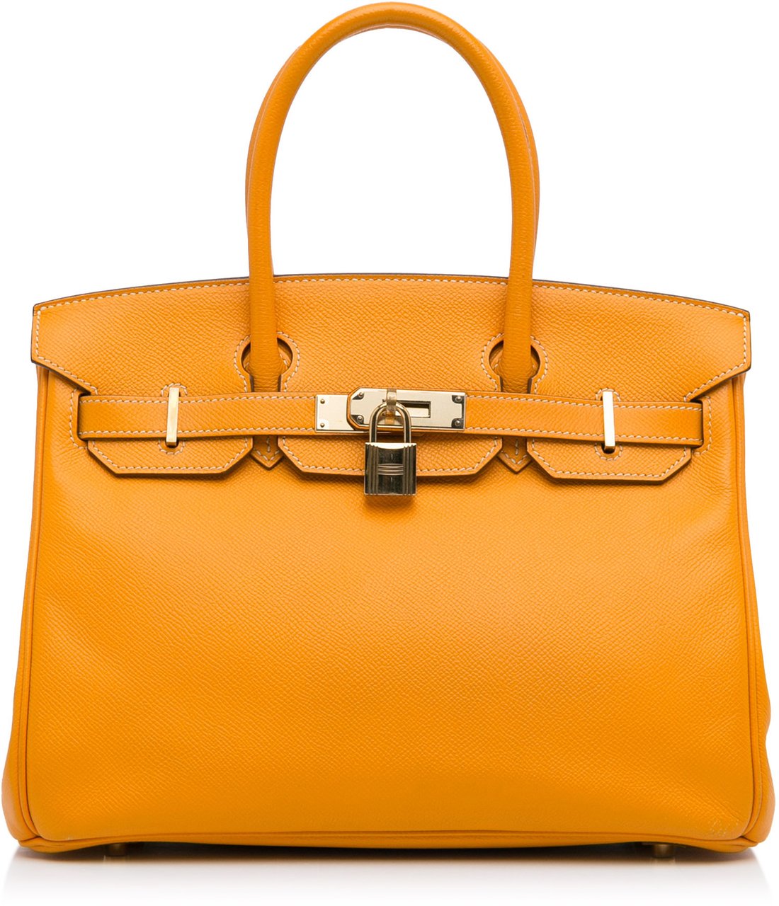 Hermès Epsom Birkin Retourne 30 Oranje