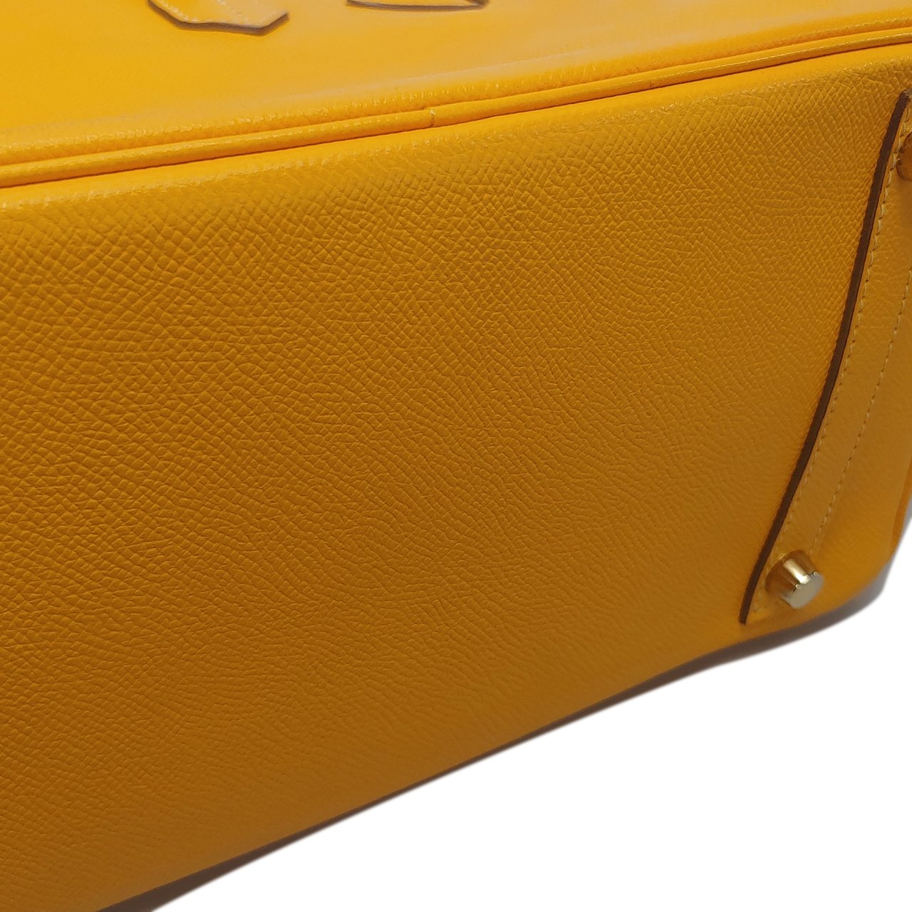 Hermès Epsom Birkin Retourne 30 Geel