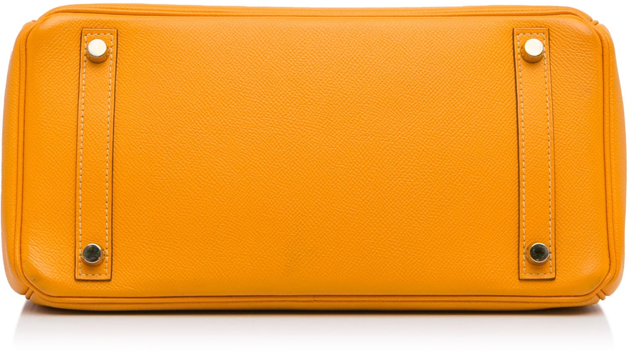 Hermès Epsom Birkin Retourne 30 Oranje