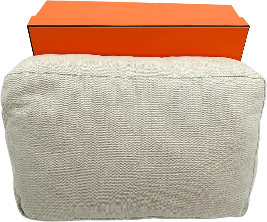 Hermès Hermès Housse De Voyage MM Travel Silk Cushion Cover Orange / unworn Oranje