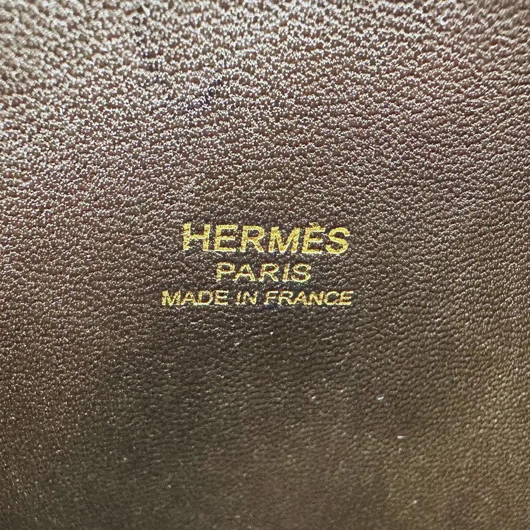 Hermès Hermès Bolide 31 ostrich leather brown / very good Bruin