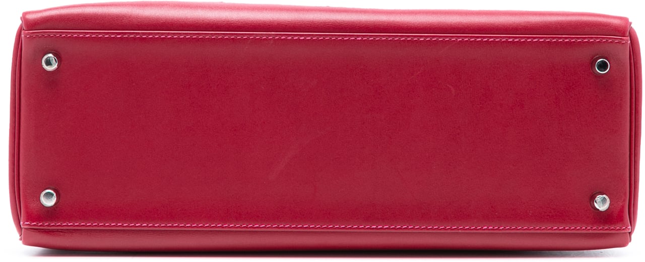 Hermès Box Calf Verso Kelly II Retourne 35 Rood