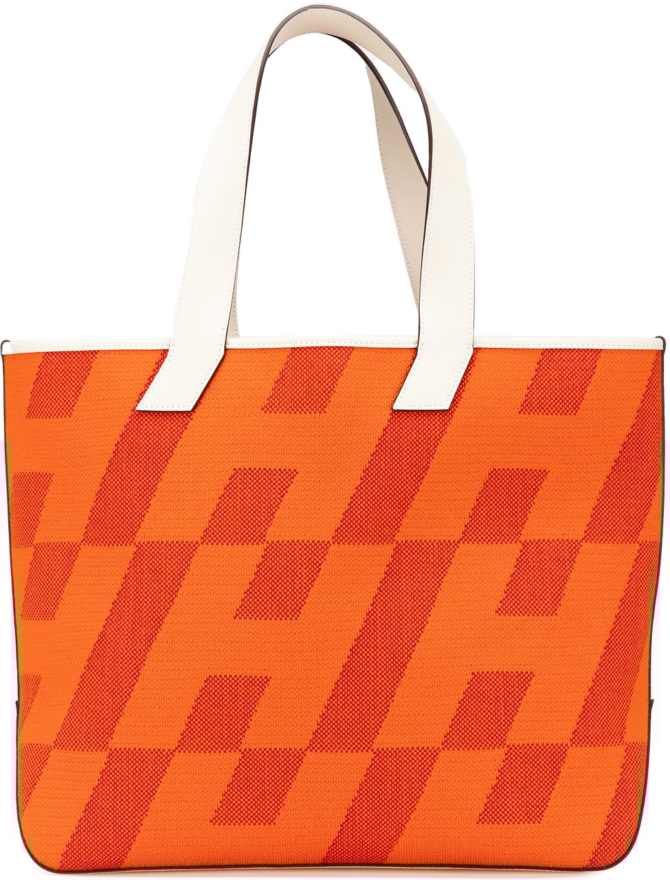 Hermès Toile H and Swift Cabas H en Biais 40 Oranje