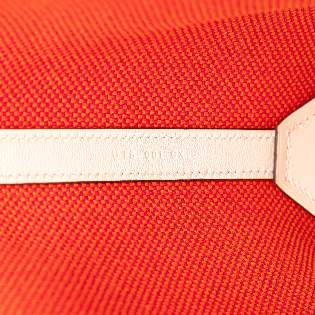 Hermès Toile H and Swift Cabas H en Biais 40 Oranje