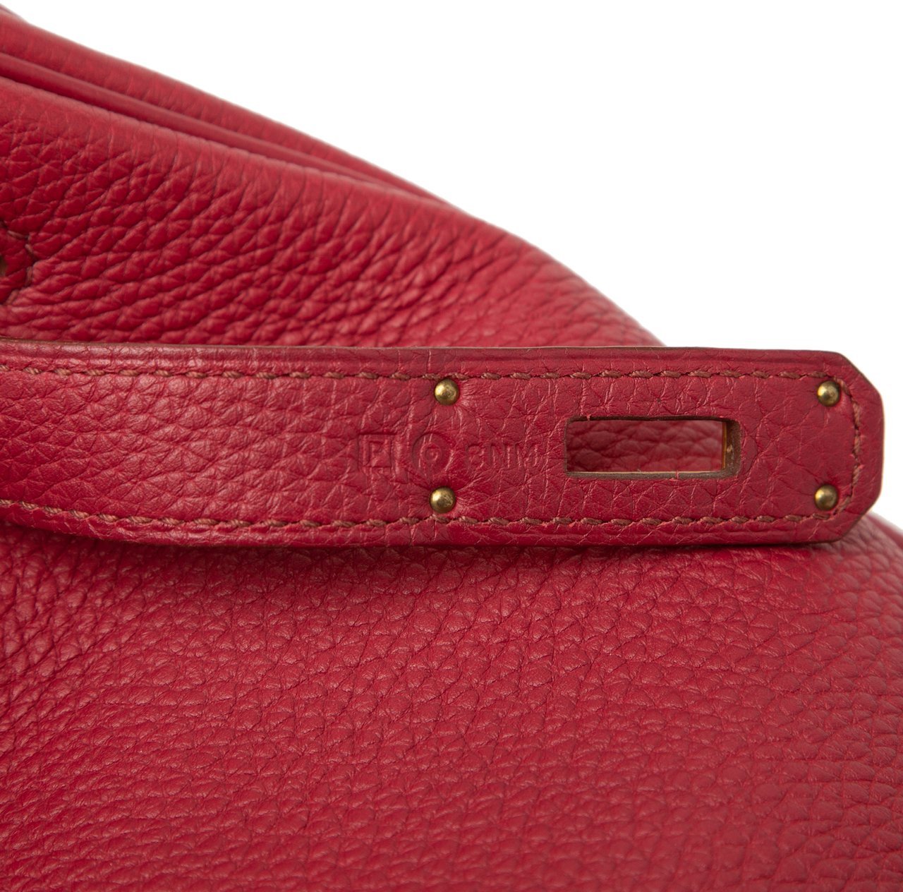 Hermès Togo Birkin Retourne 35 Rood