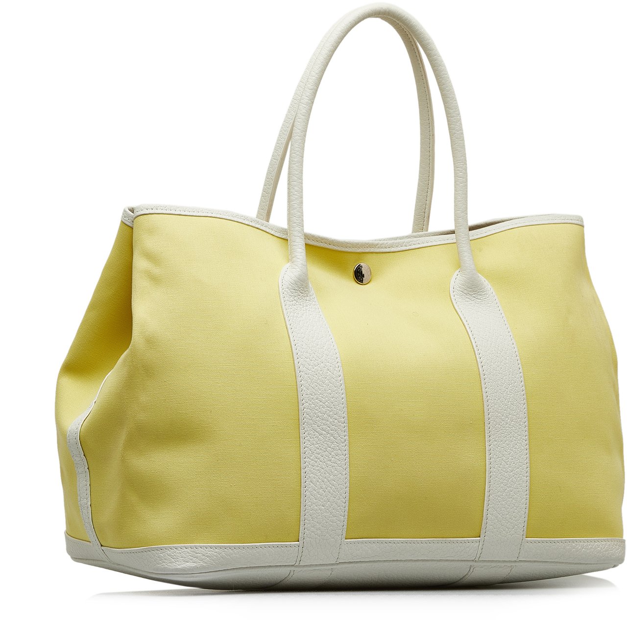 Hermès Toile and Negonda Garden Party 36 Geel