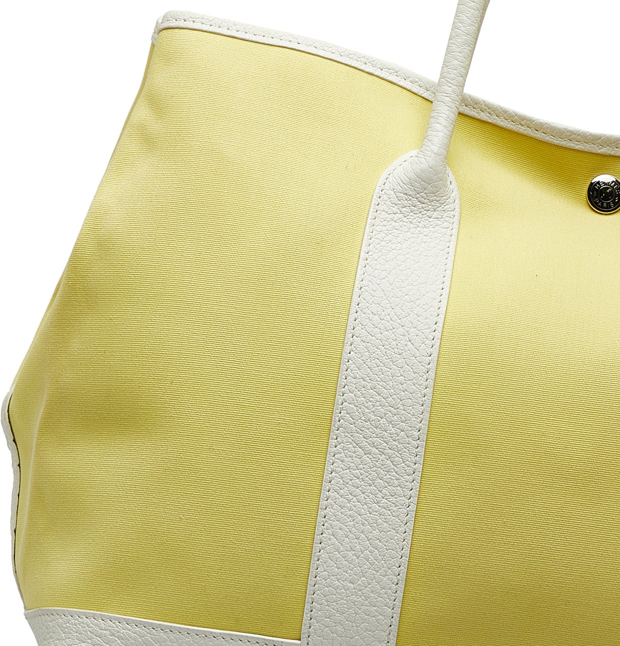 Hermès Toile and Negonda Garden Party 36 Geel