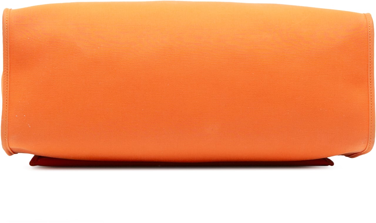 Hermès Toile Herbag Zip 39 Oranje