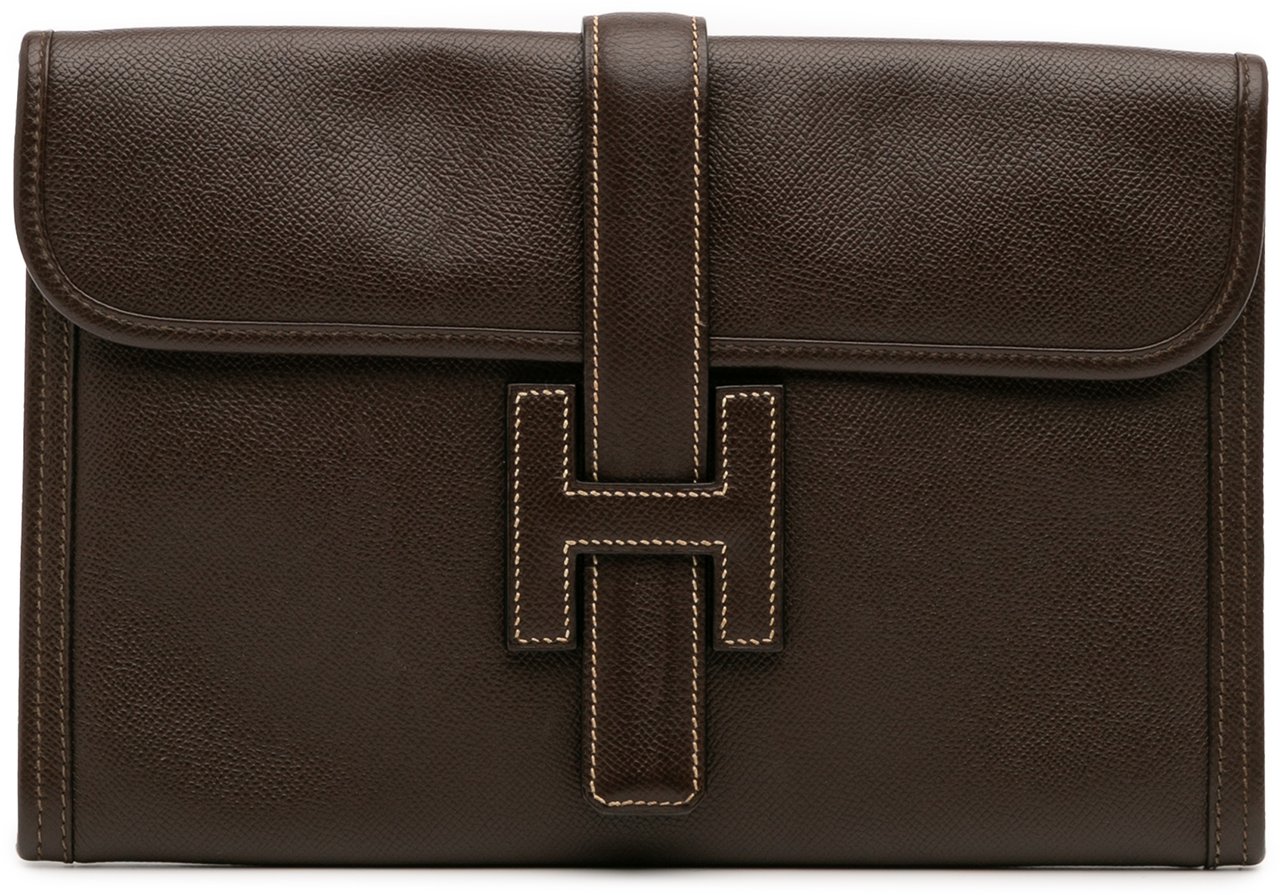 Hermès Epsom Jige PM Bruin