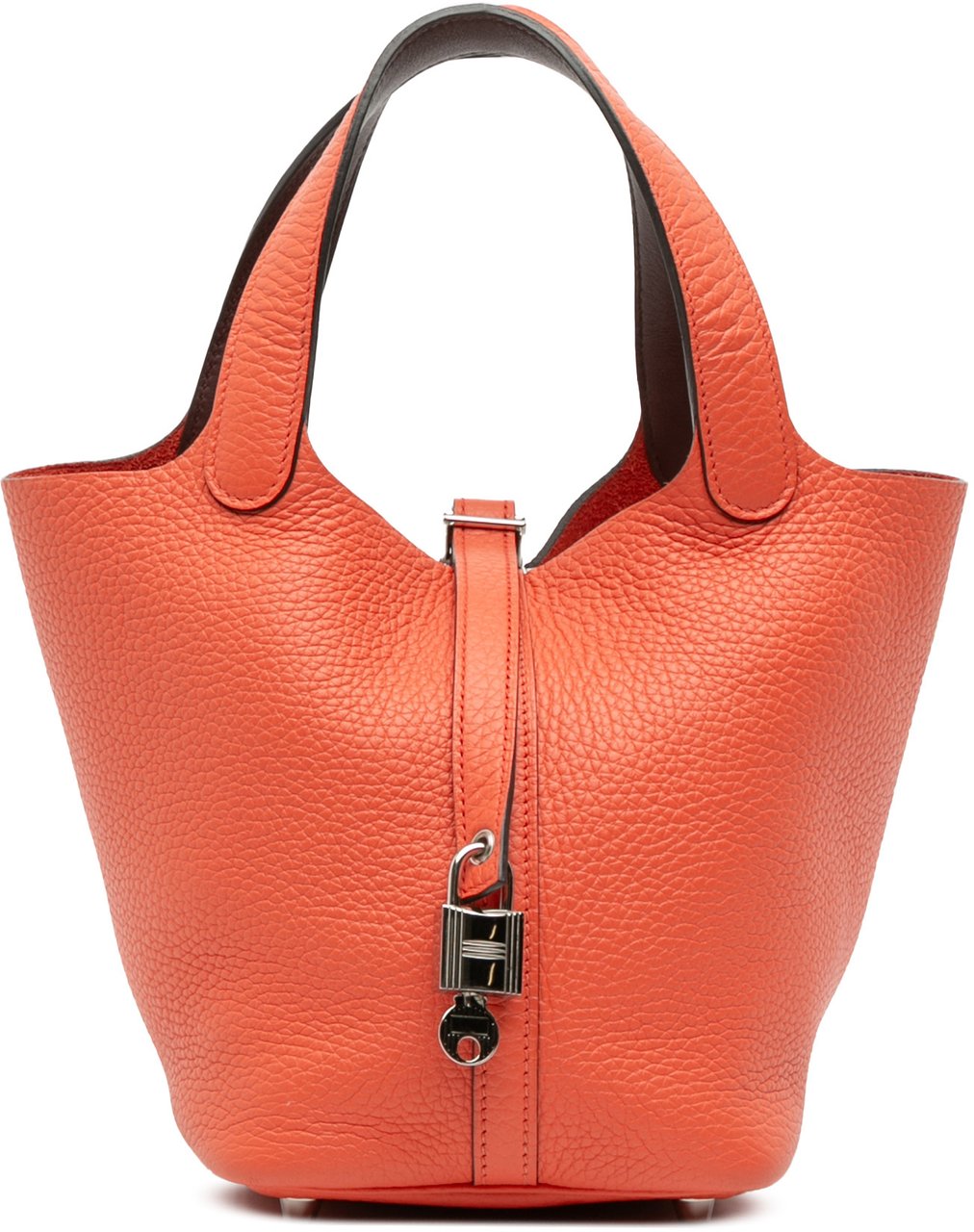 Hermès Clemence Picotin Lock 18 Oranje
