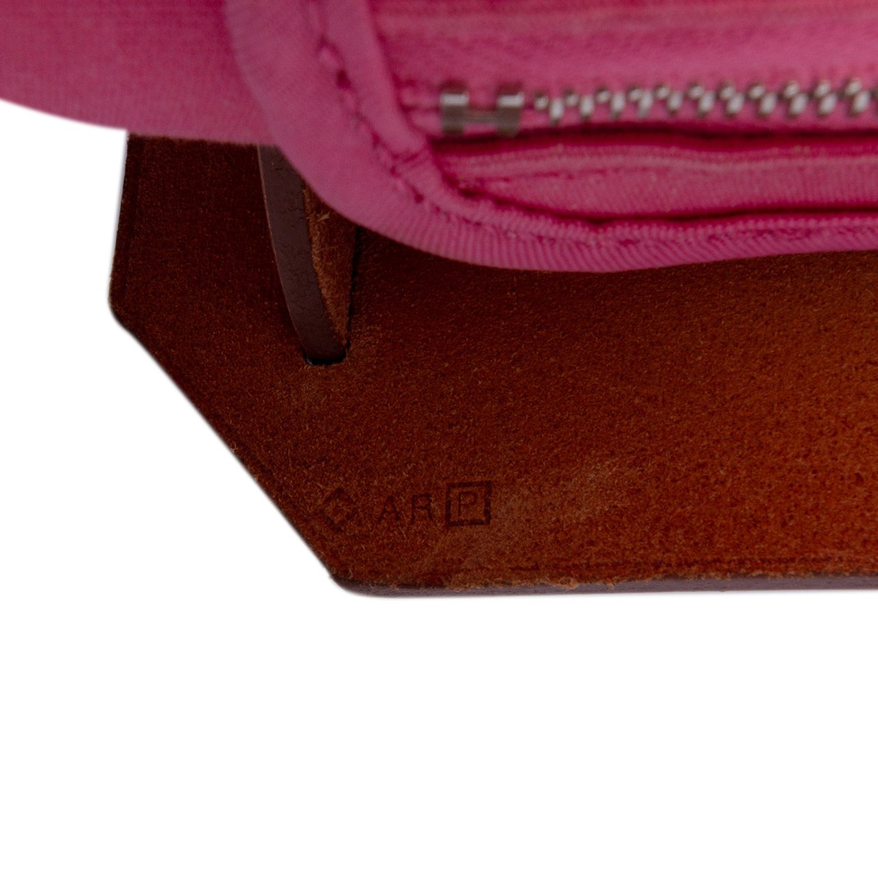Hermès Toile Herbag Zip 31 Roze