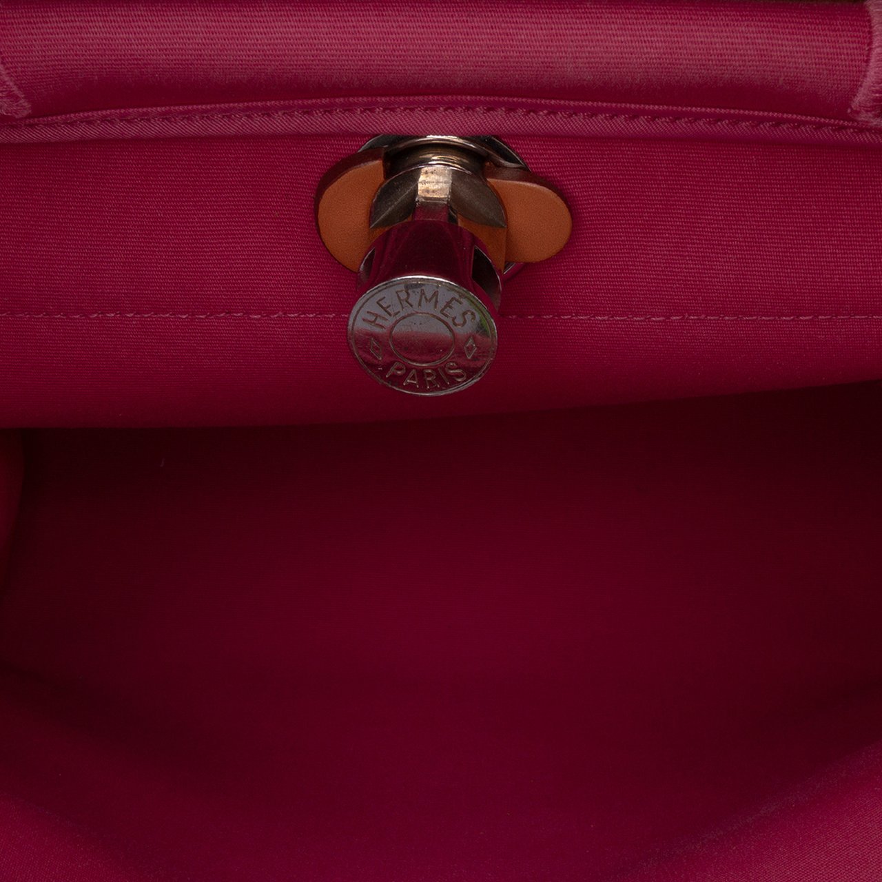 Hermès Toile Herbag Zip 31 Roze