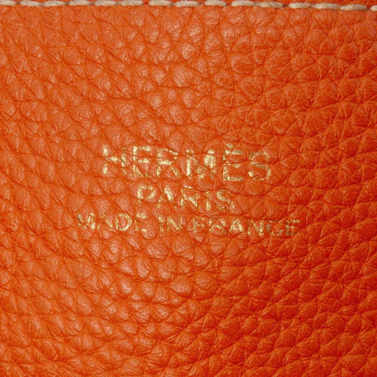 Hermès Clemence Double Sens 36 Bruin