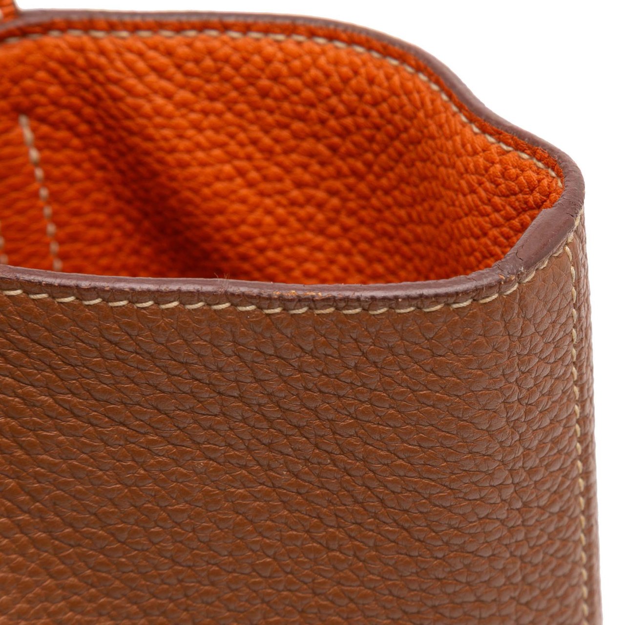 Hermès Clemence Double Sens 36 Bruin