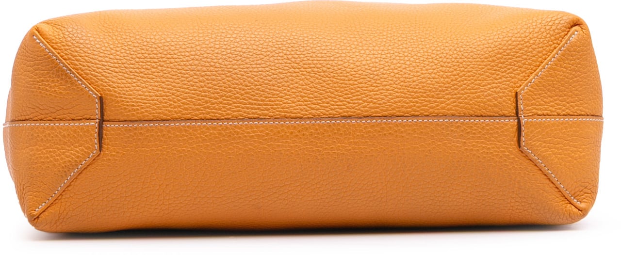 Hermès Clemence Double Sens 36 Oranje