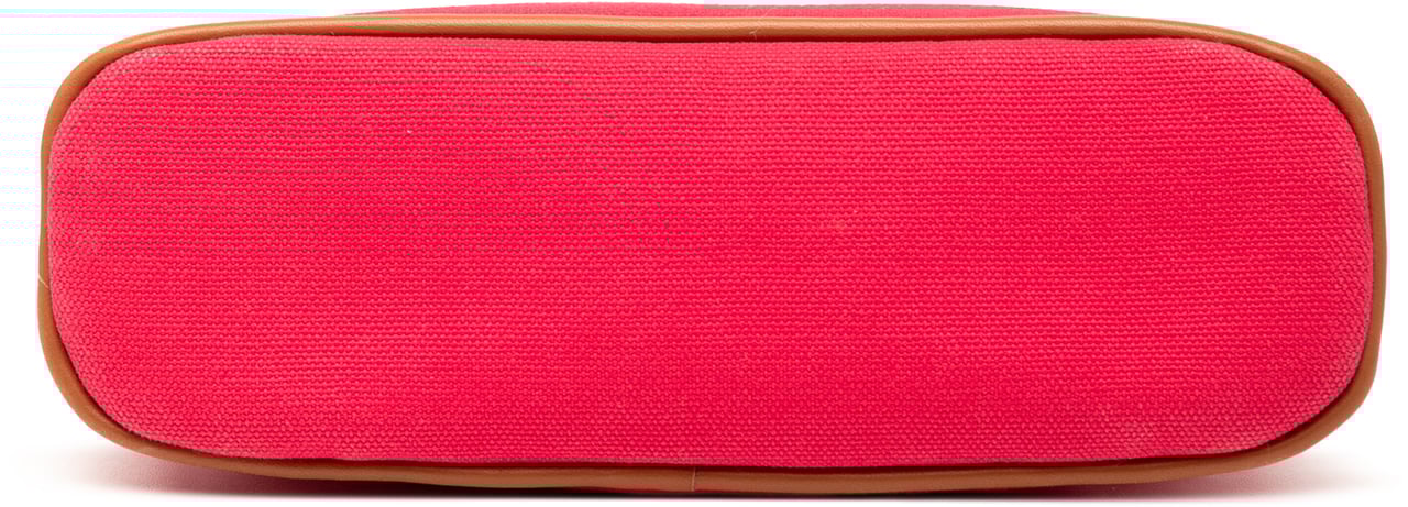 Hermès Toile Bolide Trousse De Voyage Pouch PM Roze