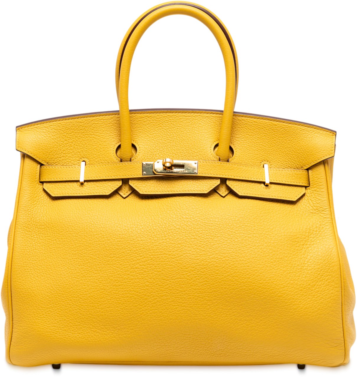 Hermès Togo Birkin Retourne 35 Geel