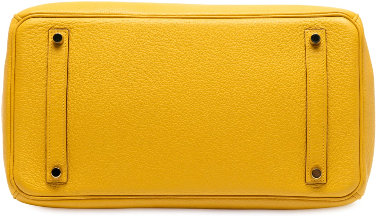 Hermès Togo Birkin Retourne 35 Geel