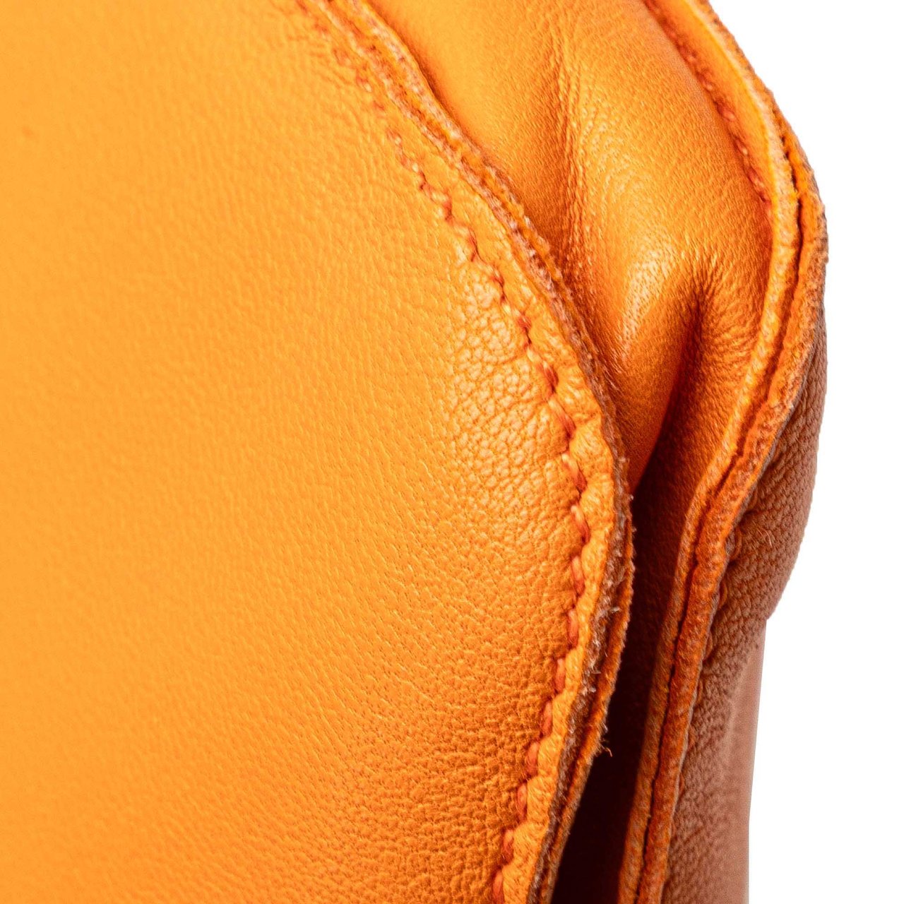 Hermès Milo Clou de Selle Crossbody Oranje