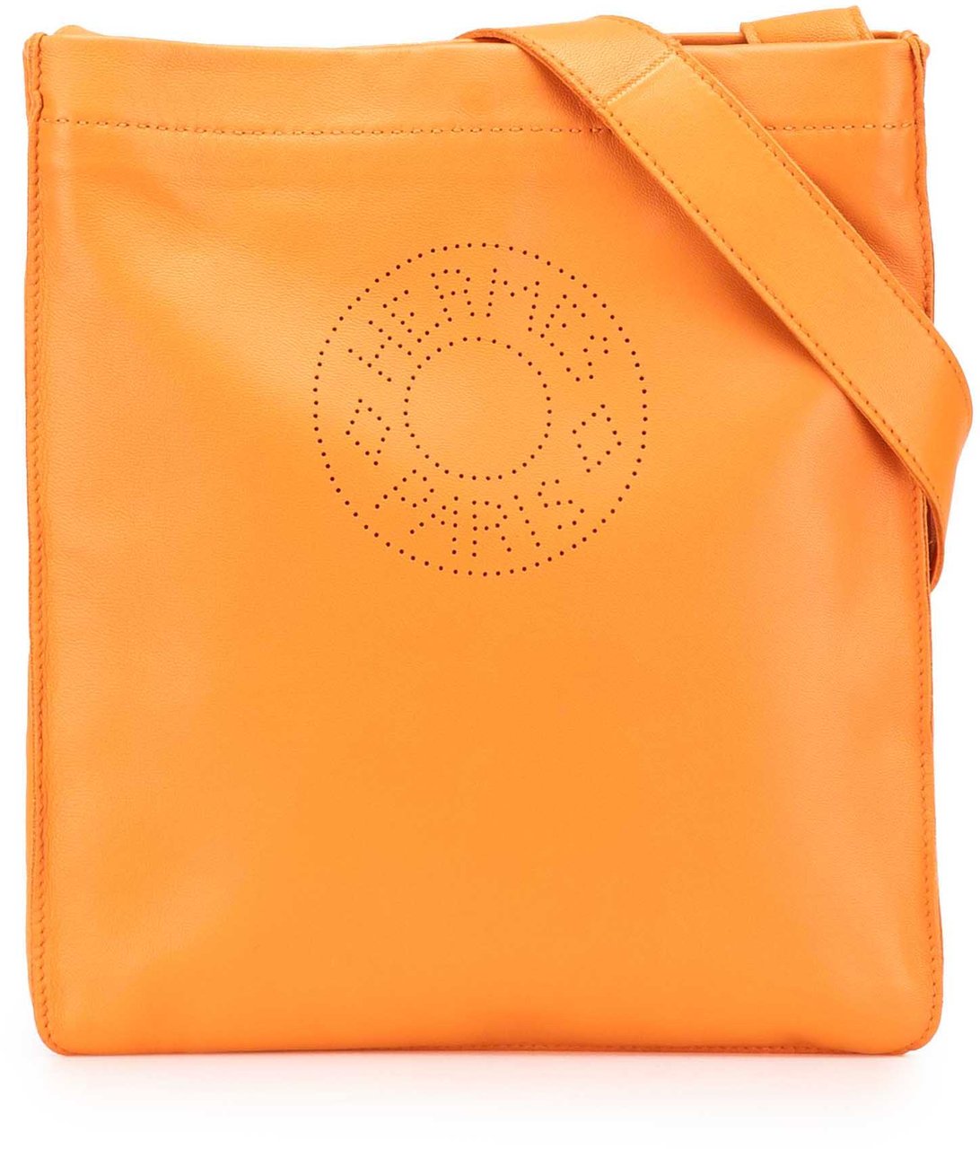 Hermès Milo Clou de Selle Crossbody Oranje