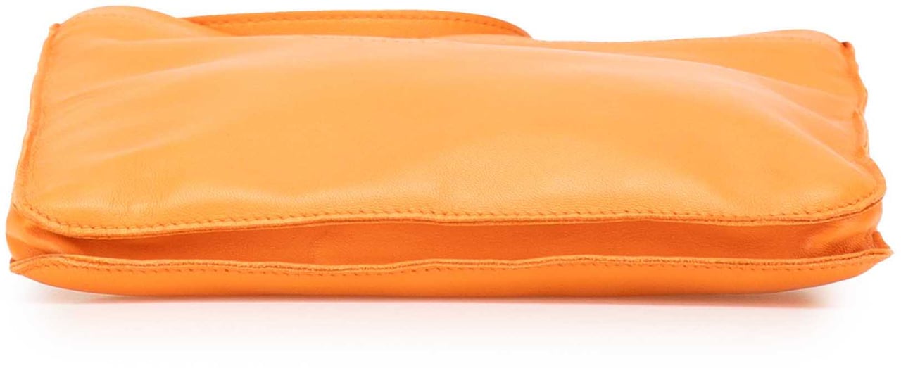 Hermès Milo Clou de Selle Crossbody Oranje