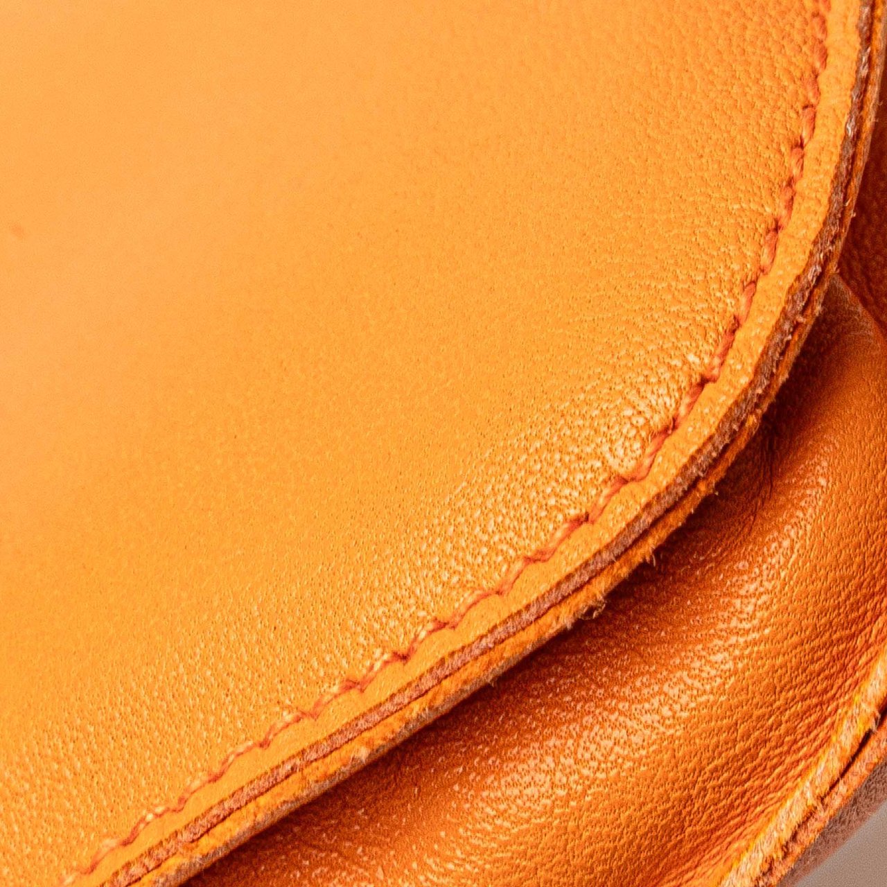 Hermès Milo Clou de Selle Crossbody Oranje