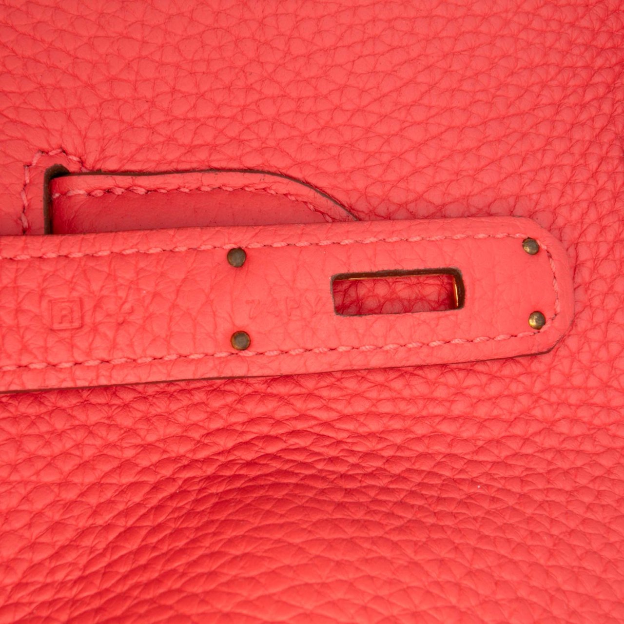 Hermès Togo Birkin Retourne 35 Roze