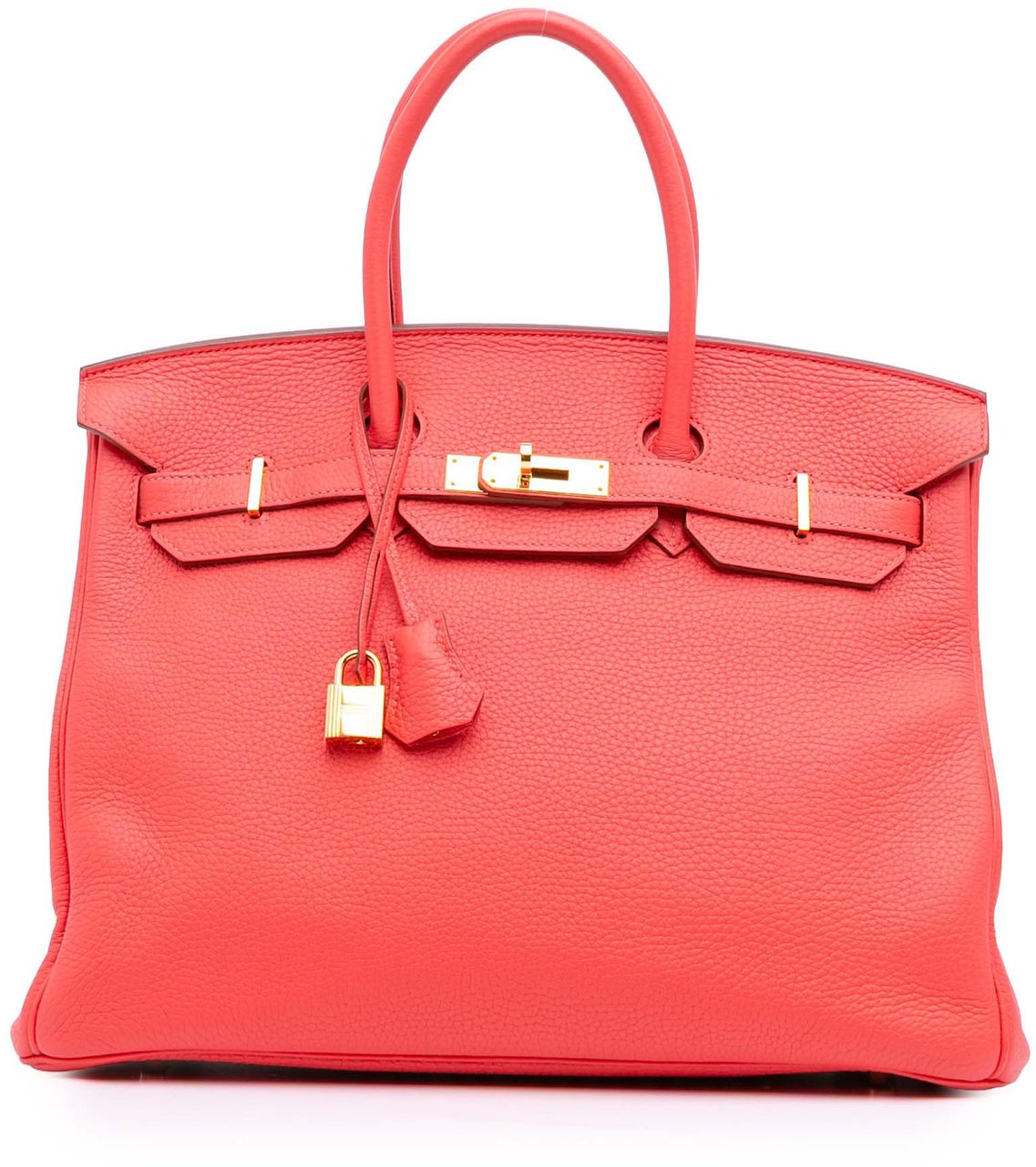 Hermès Togo Birkin Retourne 35 Roze